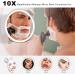 Rechargeable 10X Magnifying Lighted Makeup Mirror | Locking Suction Cup | 360 Rotation | 3 Light Modes | Portable Cosmetic Mirror for Home & Travel - Buy Online on GoSupps.com