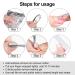 100 Pack Nail Polish Remover Wraps Pads - Ultra-Thin Foil with Cuticle Slide & Nail File for Easy Polish Removal - International Shipping Available - Buy Online on GoSupps.com