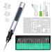 PTUI Electric Engraving Pen with 36 Bits  USB Rechargeable Cordless Engraving Machine  Portable DIY Rotary Engraver for Jewelry Wood Glass Stone Carving