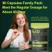 NMNH Supplement Alternative -Liposomal NAD+ & Resveratrol Supplement 90 Capsules Enhanced Absorption Technology for Cellular Health Energy Support & Mental Focus | Non-GMO Gluten-Free - Buy Online on GoSupps.com