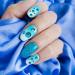 Ciieeo 1 Set Flat Rhinestone Accessories Nail Art Charms Black Nails Rhinestones Crystal Nail Studs Nail Art Studs Nail Kits Nail Rhinestones Crystals Nail Crafts Glass 3d Jewelry Acrylic Blue - Buy Online on GoSupps.com