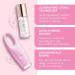 FOREO IRIS Eye Massager: Dark Circle & Eyebag Remover | Anti-Aging, Depuffer | Increases Eye Mask Absorption | Waterproof, Petal Pink - Buy Online on GoSupps.com
