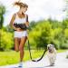 Reflective Pink Jogging Leash & Belt for Dogs | Double Handle Pocket Design for All Breeds - Buy Online on GoSupps.com