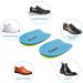 Koxmak TPE Gel Heel Cups 2 Pairs Women's (Size 4.5-12) - Heel Pain Relief & Shock Absorption - Buy Online on GoSupps.com