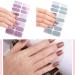 20 Pieces Semi Cured Gel Nail Strips Glitter Gel Nail Sticker Long Lasting Gel Nail Wraps With Soft Glossy Gel Finish Suitable For All Nail Art Enthusiasts Ze0530 - Buy Online on GoSupps.com