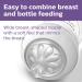 Philips AVENT Natural Baby Bottle 4oz 4pk SCY900/04 - Clear | 4 Pack with Natural Response Nipple - Buy Online on GoSupps.com