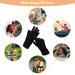 simarro Anti-UV Gloves for Gel Nail Lamp Professional UPF50+ UV Protection Gloves for Manicures UV Sun Protection Fingerless Gloves Protect Hands from UV for Light(Black Fingerless) - Buy Online on GoSupps.com