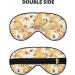 Shop Groovy Floral Adjustable Sleep Mask | Double-Sided Soft Eye Covers for Perfect Shading & Eye Edema Relief - International Shipping Available - Buy Online on GoSupps.com