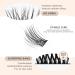 Lashview Eyelash Clusters - 144 PCs DIY Mega Volume Extensions | Soft Super Thin Band for Volume Look | Reusable D-10-16 Mix - Buy Online on GoSupps.com