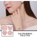 Lot de 4 Palettes de Nail Art en R sine Forme Bague Palette M langeur Annulaire Rose Plateau M lange Manucure pour Doigts Accessoires pour French Manucure et Maquillage - Buy Online on GoSupps.com