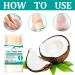 Heel Repair Balm for Dry Cracked Feet with Coconut Oil Foot Exfoliating Moisturizing Cream Skin Care for Women Men and Women 40g - Buy Online on GoSupps.com