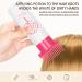 Root Comb Applicator Bottle - 180ml Hair Oil Comb Hair Oil Bottle Comb Bottle Hair Coloring Products for Hair Dye Water Liquid Oil Niesel - Buy Online on GoSupps.com