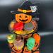 Oyrcvweuy Halloween Pumpkin Dessert Rack Witch Specter Party Cake Stand Paper Macaroon Display Stand for Halloween Party Decor - Buy Online on GoSupps.com