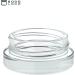 90 Pack of 7ml Low Profile Thick Glass Jars with Black Lids for Oil, Lip Balm, Wax, and Cosmetics - Clear Glass Containers - Buy Online on GoSupps.com