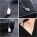 GALPADA Silver Chain Essential Oil Diffuser Necklace | Teardrop Pendant for Men & Women | Stunning Birthday Gift & Locket for Ashes - Buy Online on GoSupps.com