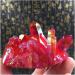 Natural Red Quartz Cluster Crystal Gem Stone Minerals Specimen Reiki Household yuebang ERBDRGAZ - Buy Online on GoSupps.com