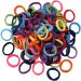 AMPIL 120PCS Hair Ties for Women and Girls Seamless Cotton Hair Bands Multicolo Elastic Ponytail Holders