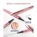 Microblading Eyebrow Pen - Magic 4-Tip Dark Coffee Pencil for Natural-Looking Defined Brows | Shop Internationally - Buy Online on GoSupps.com