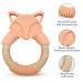 Santi & Me Wooden Rings Teething Toy for Babies - Fox Chew Toy for Boys and Girls - Buy Online on GoSupps.com