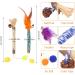 Heyu-Lotus 6 PCS Silvervine Cat Chew Sticks Cat Chew Toy Kitten Teething Toys Natural Cat Dental Sticks Indoor Kitten Teething Cat Teeth Cleaning and Stress Release - Buy Online on GoSupps.com