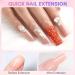 Makartt Poly Nail Gel Set - Gel Builder Clear Nude Gel Nail Extension Kit Nail Strengthener 3D DIY Hard Gel Manicures Home Salon 2 PCS 100ML Clear+a Siesta - Buy Online on GoSupps.com