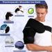 Thermopeutic Compression Shoulder Ice Pack Gel Wrap for Pain Relief - Medium to Large Frame Fit | AC Joint, Arthritis, Bursitis, Tendinitis, Rotator Cuff Relief - Buy Online on GoSupps.com