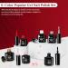 LKE Gel Nail Polish Set - 6 Colors for All Seasons | White Black Red Pink Gold & Silver Glitter | Soak Off UV/LED Nail Kit for Home & Salon Manicure - Buy Online on GoSupps.com