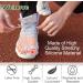 Welnove Bunion Corrector Toe Separators - Pack of 12, 2-Loop Big Toe Spacer for Bunion & Overlapping Toes (White) - Buy Online on GoSupps.com