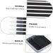 Healeved 200 Pcs Eyeliner Brush Fine Eyeliner Applicator Eyelash Applicator Makeup Wand Eye Gel Plastic Abs 11.5x9cmx4pcs Assorted Colorx4pcs - Buy Online on GoSupps.com