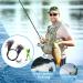 75PC Fishing Accessories Set | 40PC Steel Leaders Rubber Fish & Jig Heads for Freshwater & Saltwater | Ultimate Fishing Gear - Buy Online on GoSupps.com