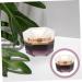 Healeved Cream Jar Glass Cream Container Travel Size Containers Travel Size Jars Skincare Containers Cosmetic Jar Empty Cosmetic Container Small Containers with Lids Powder Container - Buy Online on GoSupps.com