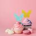 24pcs Butterfly Cupcake Toppers Butterfly Baby Shower Cupcake Toppers Colorful Glitter Butterfly Cake Decoration for Girl Garden Themed Birthday/Anniversary Party Supplies - Buy Online on GoSupps.com