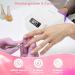 78W Rechargeable UV LED Nail Lamp - Cordless Quick Dry Gel Nail Dryer with 4 Timer Settings & Auto Sensor - Professional Nail Light for Salon & Home (White - Buy Online on GoSupps.com