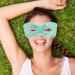 minkissy Gel Cooling Mask Eye with Eye Holes Cooling Eye Mask Reusable Hot/Cold Gel Eye Masks Cold Eye Compress Mask Light Green - Buy Online on GoSupps.com