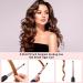 Best Curling Wand for Long Hair - 3/4 Inch Tapered Curling Iron with 14 Heat Settings & Digital LCD - 110-240V for All Hair Types - Buy Online on GoSupps.com