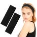 2 x Elegant 7cm Black Headbands for Any Occasion | Premium Black Headbands For Women - Comfortable Headbands| Hair Accessories for Sports and Fashion | Makeup Headbands