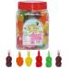 TikTok 60pcs Candy viral sweets and treats trend Tik Tok Challenge - Fruit Pops Jelly 1200 GRAMS for Children and Adults Lollies with Crazy Candy Fruit Flavors