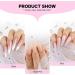 Morovan Acrylic Nail Kit - White Nude Pink Colors Acrylic Powder Professional Nail Kit Acrylic Set for Beginner Acrylic Nail Brush Nail File Nail Extension Nail Carving Home - Buy Online on GoSupps.com