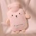 Cozy Plush Hot Water Bag - 1000ml Pink | Soft Warm Water Bottle for Back, Legs, and Waist - Ideal Gift for Family or Girlfriend - Buy Online on GoSupps.com