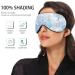 Haskirky Light Blocking Eye Mask for Deep Sleep and Relaxation - Breathable, Adjustable, Ideal for Travel, Yoga, and Meditation - Men and Women - Buy Online on GoSupps.com