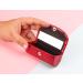CHERKRAFT Red Lipstick Case with Mirror - Handbag Organizer and Lipstick Holder - Buy Online on GoSupps.com