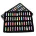 Xshelley 48 Cols Nail Art Decoration Nail Art Designs 3D Nail Glitter Nails Art Nail Art Kit Nail Art Supplies Various Styles with Mini Bottles for Art Projects Face Nail DIY Crafts