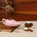 HealthGoodsIn Ceramic Neti Pot with 5 Sachet Neti Salt - Peach Color 250ml Capacity - Buy Online on GoSupps.com