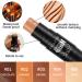 Afflano 2-in-1 Contour Stick Makeup Brush - Longwear Waterproof Brightening and Shading Face Body Pencil - Orange Concealer Stick for Dark Circles - 02 Caramel - Buy Online on GoSupps.com
