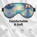 Cloudy Sky Eye Mask | Soft Adjustable Sleep Mask for Men & Women | Comfortable Nighttime Eye Cover - Buy Online on GoSupps.com