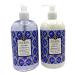 Greenwich Bay Trading Co. Paris Lavender Sunflower & Grapeseed Oil Luxurious Hand Soap and Shea Butter Lotion Set 16 fl oz Each