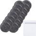 Kinhwa Slimming Pads - 14 Washable Reusable Microfiber Cotton Makeup Removal Towels | Soft & Sustainable Facial Cleaning Pads (Gray) - Buy Online on GoSupps.com