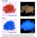220 Pieces of Blue Fluorescent Decorative Stones for Garden Aquarium & Lawn Glow in the Dark Stones for Sidewalks Flower Beds Vases & More - Buy Online on GoSupps.com