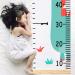 Kids Height Growth Chart Wall Hanging - Dinosaur Theme - 79 x 7.9 inches - Measure Baby Girls Boys Toddlers Bedroom Decor - Buy Online on GoSupps.com