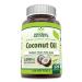 Herbal Secrets Coconut Oil 1000 Mg 120 Softgels Supplement | Non-GMO | Gluten Free | Made in USA